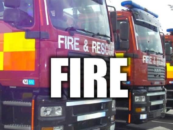 Firefighters were called to Gainsborough.