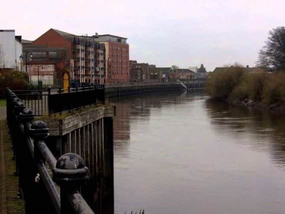 The River Trent, in Gainsborough.