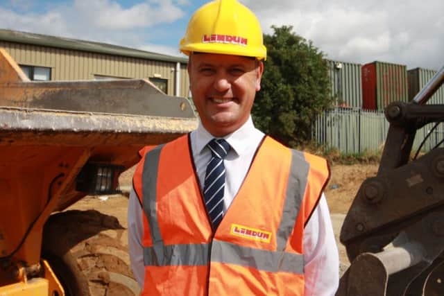 Jonathan Sizer, who has climbed the ranks at Lindum.