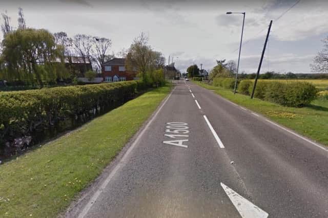 The A1500 will reopen on Wednesday.