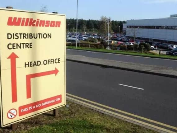 Wilko distribution centre in Worksop