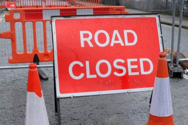 Diversions are set to be in place for a couple of hours