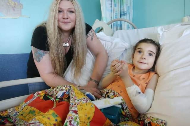 Kate Hewitt, 38 and her daughter Willow-Blue OShea.