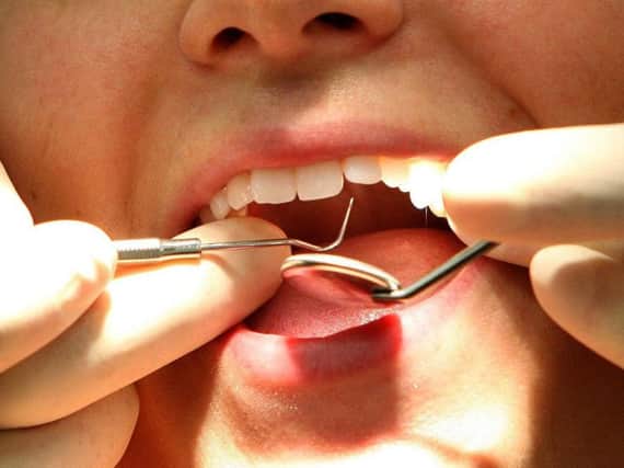 Free dental treatments have dropped by quarter in west Lincolnshire in the last five years.