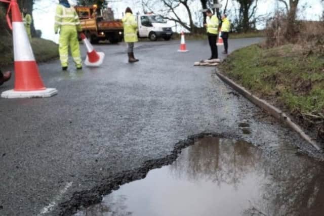 Fixing potholes and patching up roads will be one of the responsibilities of Balfour Batty under the new contracts.