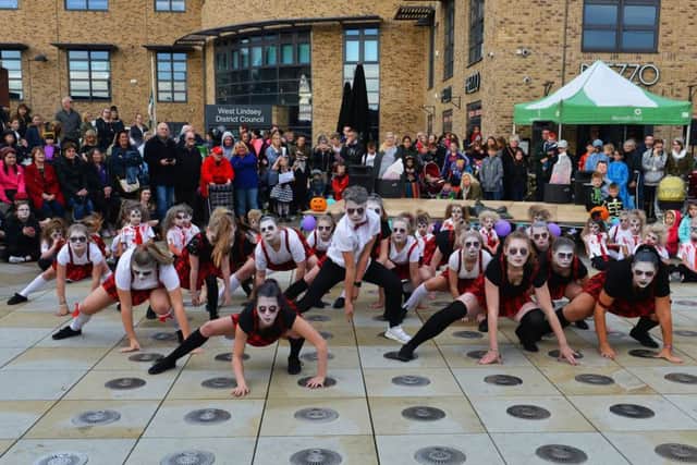The Studio Dance Troupe at last years Halloween Event
