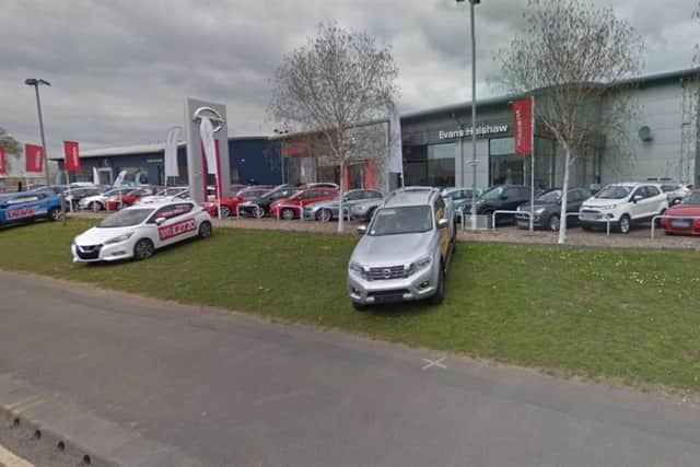 Buildings on the land acquired by West Lindsey District Council are leased by Evans Halshaw.