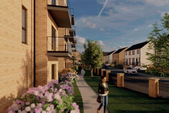 An artist impression of the proposed scheme.