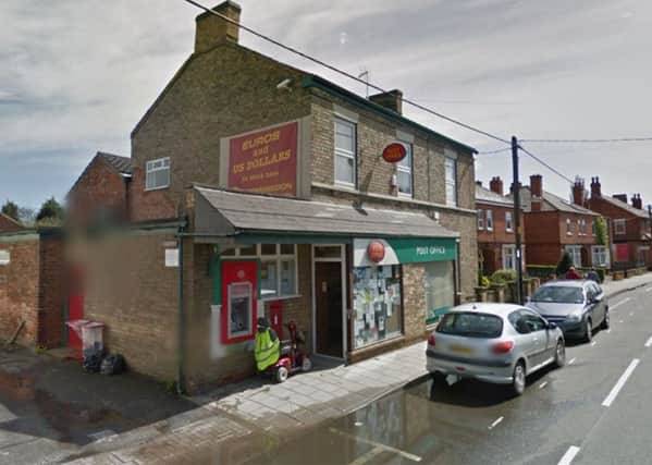 The former Saxilby Post Office. Photo: Google.
