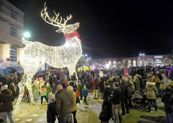 Gainsborough Christmas Lights switch-on.
