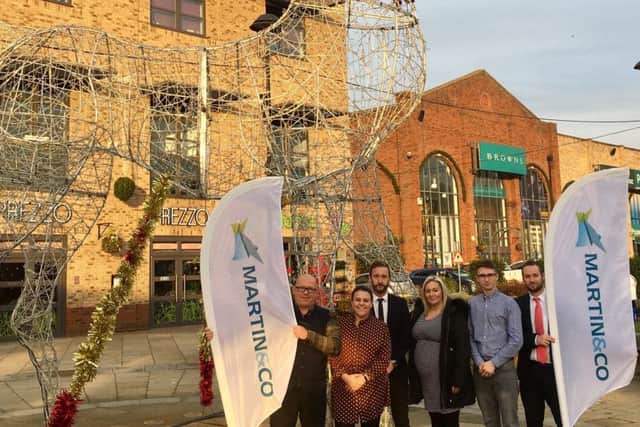 Marshalls Yard are working with estate agents Martin and Co who are sponsoring the event