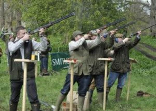 Clay pigeon shoot for Safe@Last