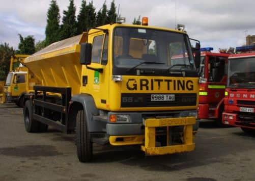Notts county council gritter