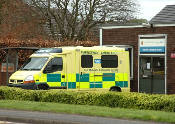 Retford Ambulance Station (w120427-5a)