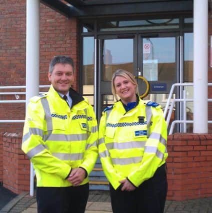 Worksop South West beat team PC Jason Crofts and PCSO Jaime Shaw