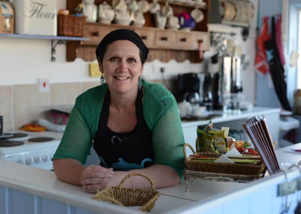 Granny's Vintage Tea Room opens in Todwick.  Pictured is owner Lesley Taylor  (w121009-5a)