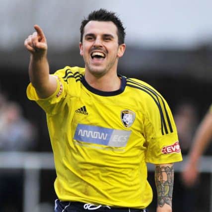 Worksop Town v Matlock Town. Pictured is Leon Mettam (w121229-1d)