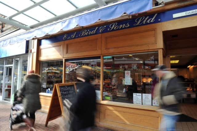 E.A. Birds butchers assure customers that all their meat is fully traceable (w130227-3b)