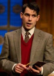 Bob Saul at Sgt Trotter in Agatha Christie's The Mousetrap. Coming to Sheffield Lyceum Theatre next week Photo by Helen Maybanks.
