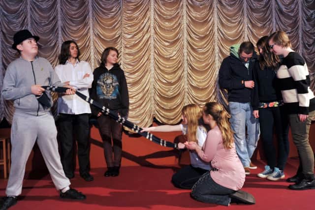 Young Potential have made a 1920's style silent movie which is to be premiered at the Regal (w130312-1b)