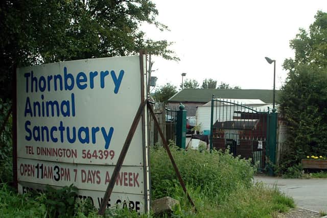 DINNINGTON, Thornberry Animal Sanctuary, Todwick Road.
Thornberry Animal Sanctuary.