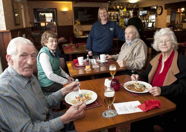 The Kings Arms has launcherd a 'Lunch Club scheme on Wednesday offering meals at recession busting prices to the over 50's living in and around the vilages of Clarborough, Hayton and Retford area