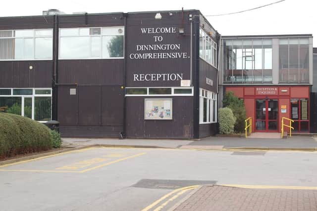 Dinnington Comprehensive School, Doe Quarry Lane, Dinnington.
***27th August copy*** w100819-7