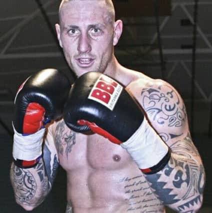 Boxer Danny Gerrard, from Maltby. BY FREELANCER COLIN MESSOM - @colinmessom