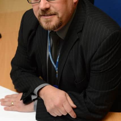 DI Ash Wilson pictured at Worksop Police Station (w120924-8b)