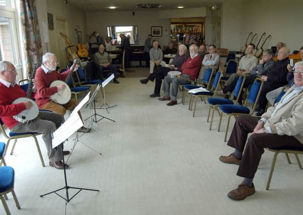Clowne Community Centre played host to the Midlands and North Classic Banjo Rally (w120430-3o)