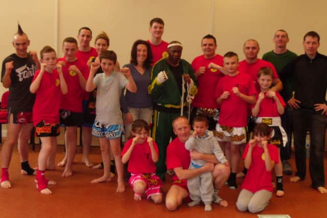 Master Ronnie Green at Maltby Thai Boxing Club