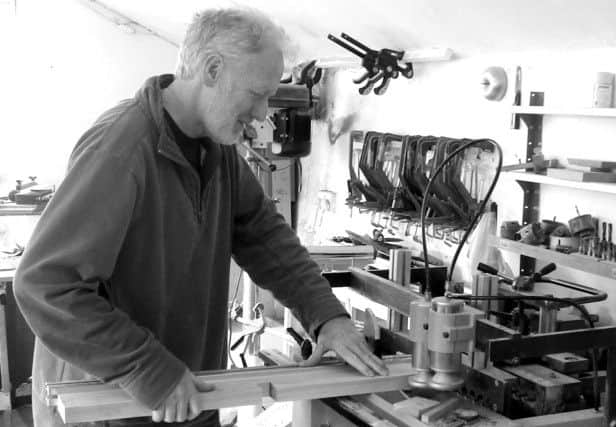 Laneham furniture maker and designer, Lee Sinclair