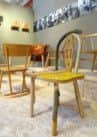 Part of the Bodging Project which is on show at The Harley Gallery.