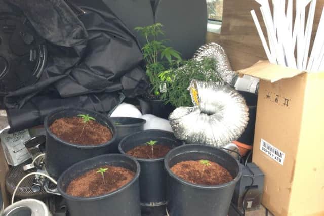 Drugs seized at Sandsfield Lane on Sunday 21st April