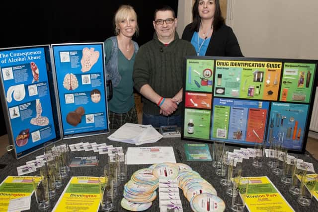 The Community Alcohol Partnerships (CAP) was launched at Dinnington Resource Centre on Wednesday. At the event were Lifeline Milton House Project (l-r) Sharon Cope, Mick Hirst and Victoria Swinbourne