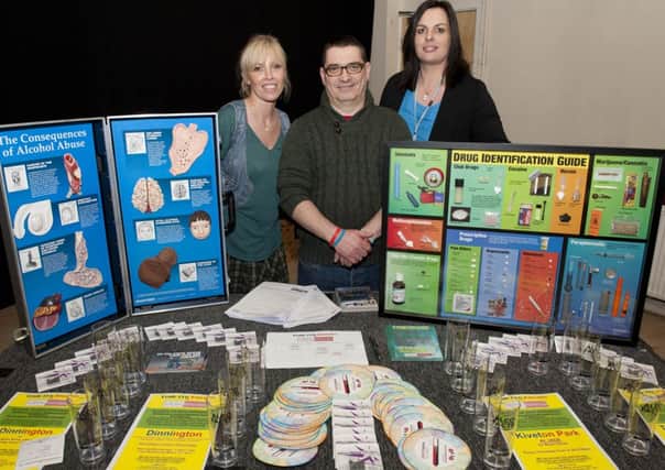 The Community Alcohol Partnerships (CAP) was launched at Dinnington Resource Centre on Wednesday. At the event were Lifeline Milton House Project (l-r) Sharon Cope, Mick Hirst and Victoria Swinbourne