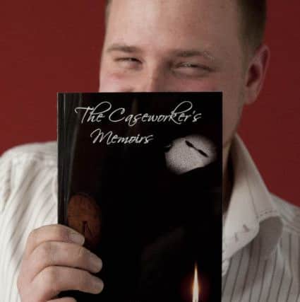 Acclaimed local writer Dan Thompson with his latest book 'The Caseworkers Memoirs'.