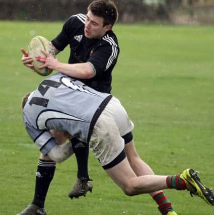 Gainsborough Rugby Club annual Presidents game. All Blacks v Presidents G130427-12d