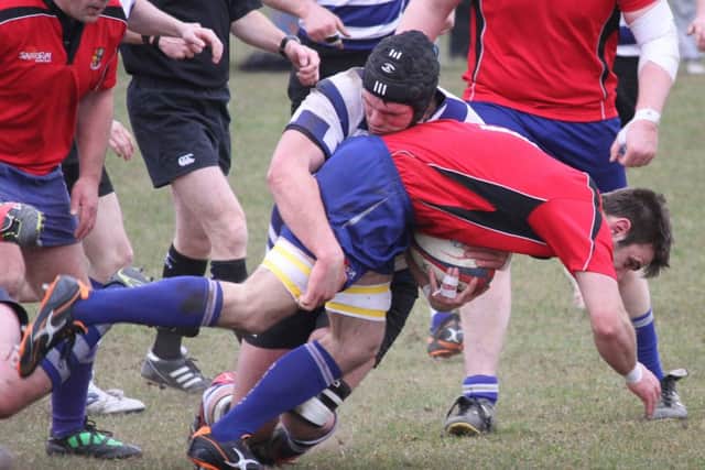 Dinnington against Bridlington
