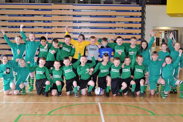 Ryton Park Primary Schools Boys and Girls football teams have both won the Bassetlaw Schools League and are both through to the Champions of Champions competition (w130327-4e)