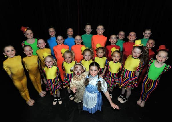 Wizard of Oz inspired production by Rebecca's School of Dance at Worksop Acorn Theatre (w130502-2)