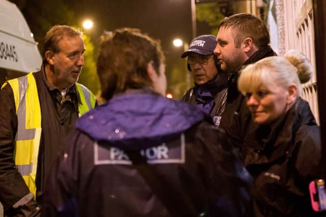 Street Pastors in Retford were joined by Police and Crime Commissioner Paddy Tipping who is on a mission to produce an alcohol strategy for the county.