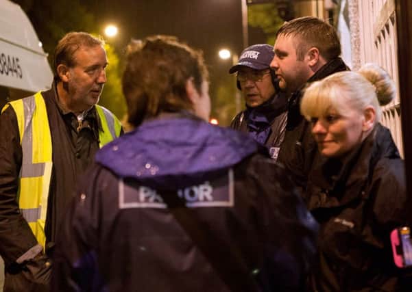 Street Pastors in Retford were joined by Police and Crime Commissioner Paddy Tipping who is on a mission to produce an alcohol strategy for the county.