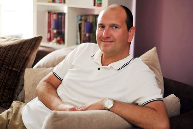 Feature on foster carer Garry Gillatt and his partner Louise who are encouraging people to become foster carers as part of Foster Care Fortnight (w130521-5a)