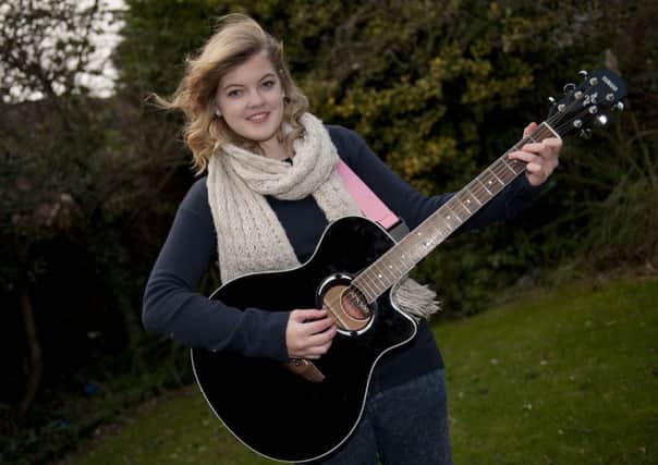 Singer songwriter Lizzie Goddard, 16, of Gainsborough is hoping to support Cody Simpson at his up-coming show in Manchester