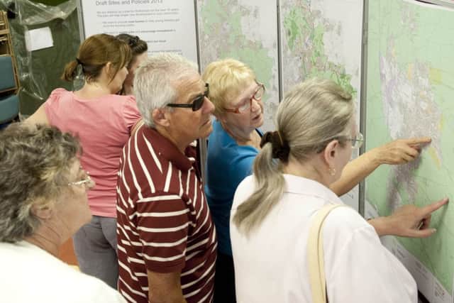 North Anston Parish Hall was the venue for Rotherham Borough residents to view Rotherham Council's draft plan for development over the next 15 years