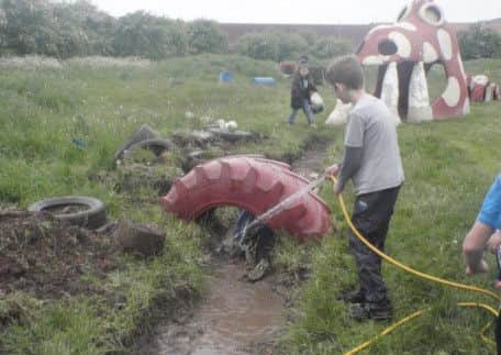 Fun in the mud at GAPA event