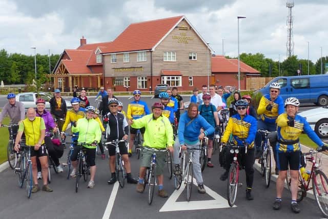 Gainsboroughs Lincolnshire & Nottinghamshire Air Ambulance cycle ride