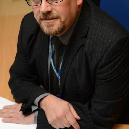 DI Ash Wilson pictured at Worksop Police Station  (w120924-8b)