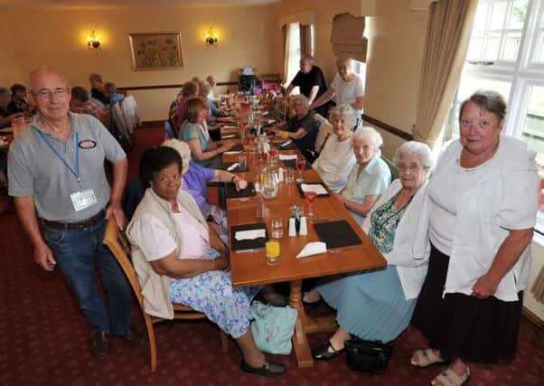 Feature on Shireoaks Luncheon Club (w130620-4)